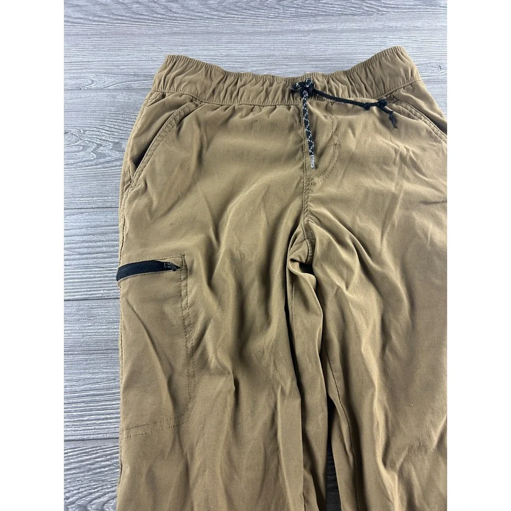 Weatherproof Vintage Youth Boys' Utility Pocket Pull-On Tech Jogger Tan Size M